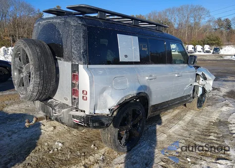 2021 Land Rover Defender 110 X-Dynamic Hse z USA, uszkodzony, nr VIN SALE37RU4M2044016